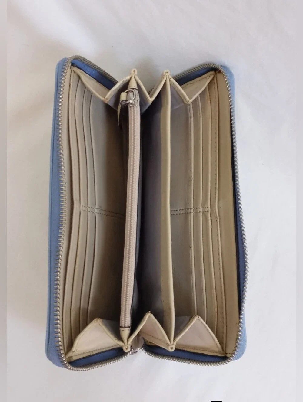 Coach Peyton Signature Accordion Zip Around Wallet